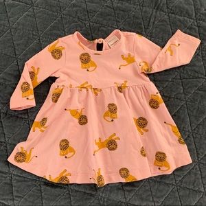 Hanna Andersson Pink Lion Dress